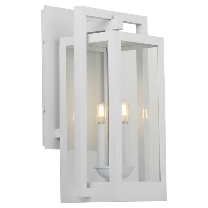 Quorum 736-22-6 Three Light Wall Lantern, White