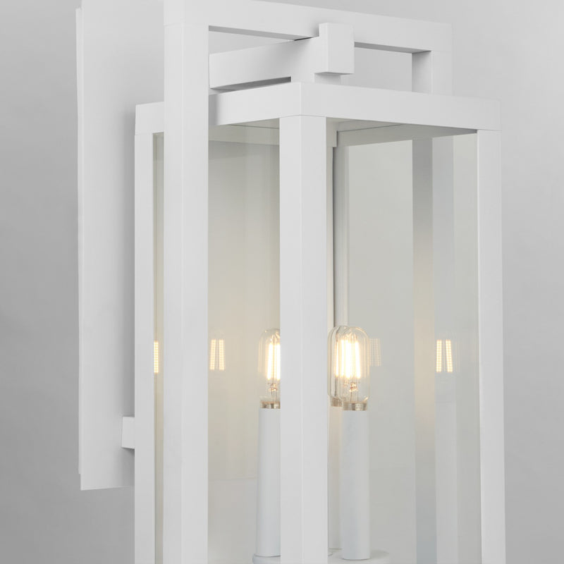 Quorum 736-22-6 Three Light Wall Lantern, White