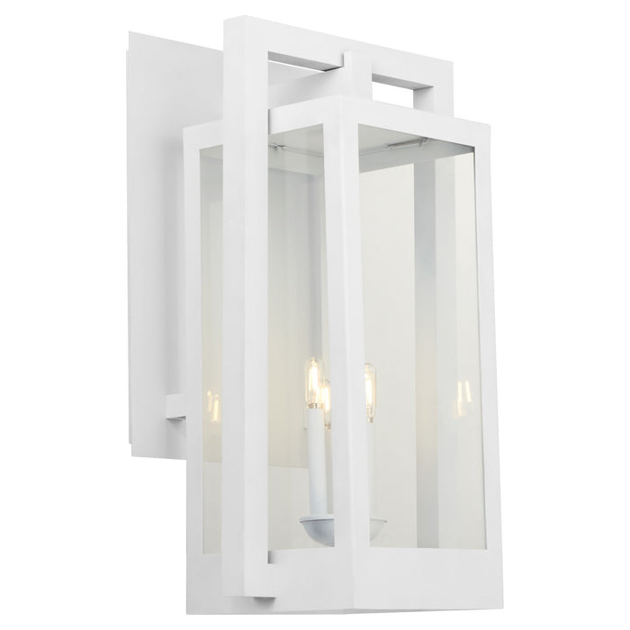 Quorum 736-30-6 Four Light Wall Lantern, White