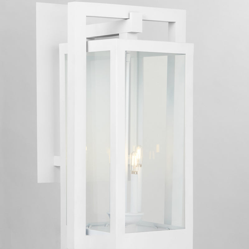 Quorum 736-30-6 Four Light Wall Lantern, White