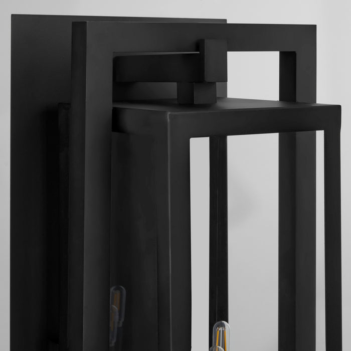 Quorum 736-30-69 Four Light Wall Lantern, Textured Black