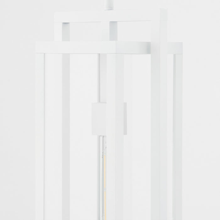 Quorum 737-18-6 One Light Pendant, White
