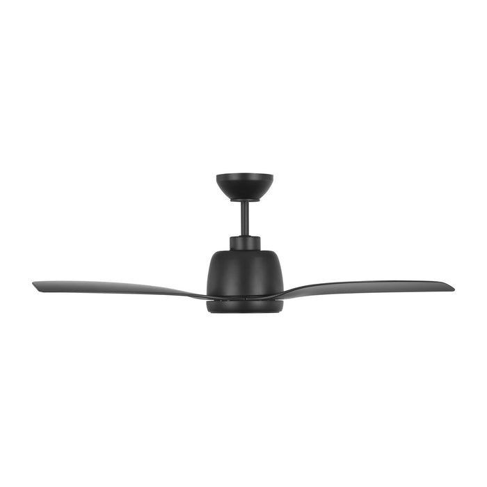 Visual Comfort Fan 3AVLCR44MBKD 44" Ceiling Fan, Midnight Black