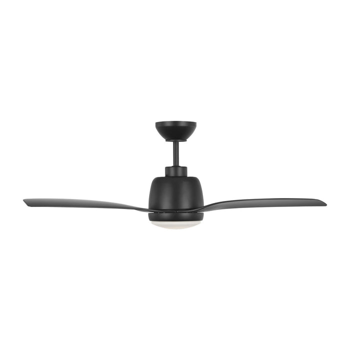 Visual Comfort Fan 3AVLCR44MBKD 44" Ceiling Fan, Midnight Black