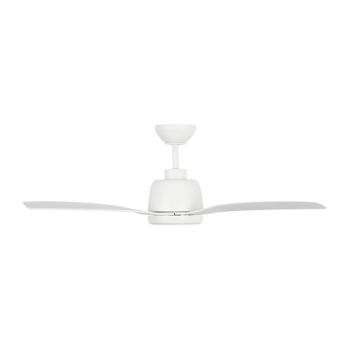Visual Comfort Fan 3AVLCR44RZWD 44" Ceiling Fan, Matte White