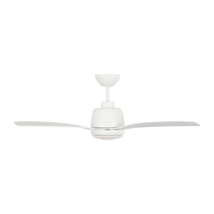 Visual Comfort Fan 3AVLCR44RZWD 44" Ceiling Fan, Matte White