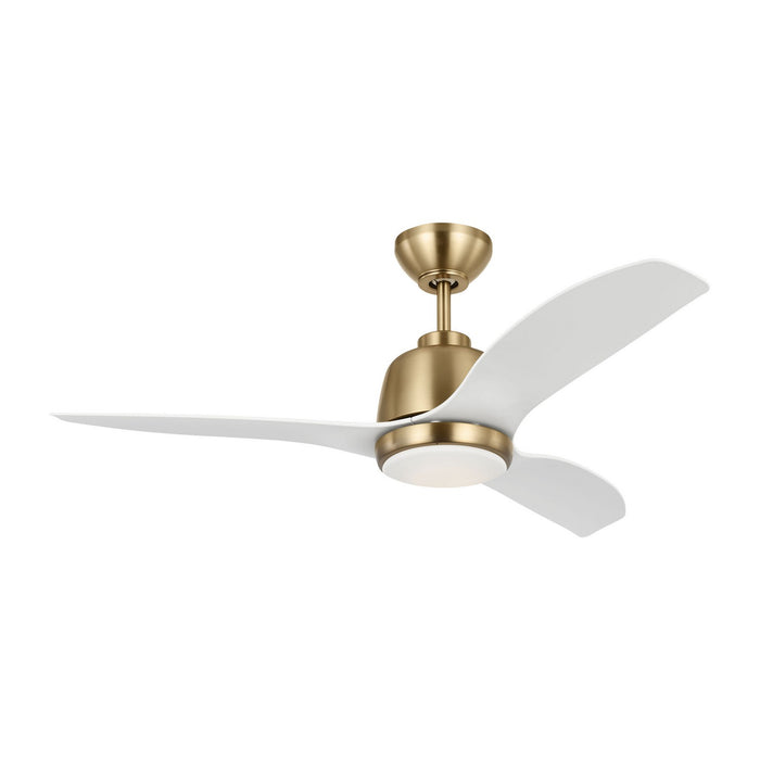 Visual Comfort Fan 3AVLR44SBD 44" Ceiling Fan, Satin Brass