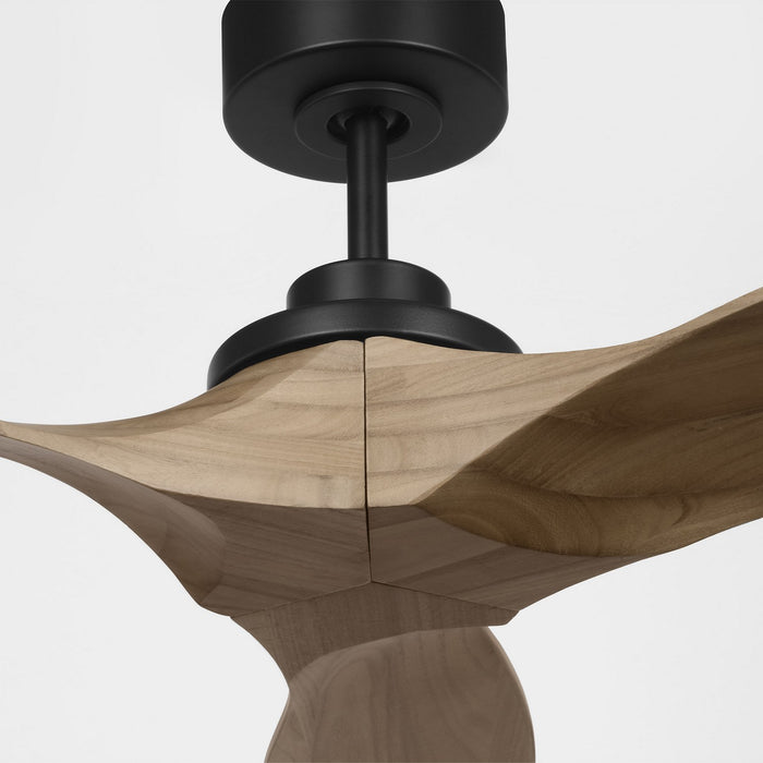 Visual Comfort Fan 3CLNSM52MBKNH 52" Ceiling Fan, Midnight Black