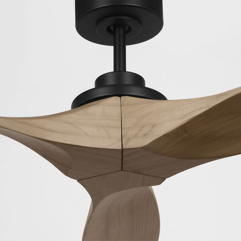 Visual Comfort Fan 3CLNSM60MBKNH 60" Ceiling Fan, Midnight Black