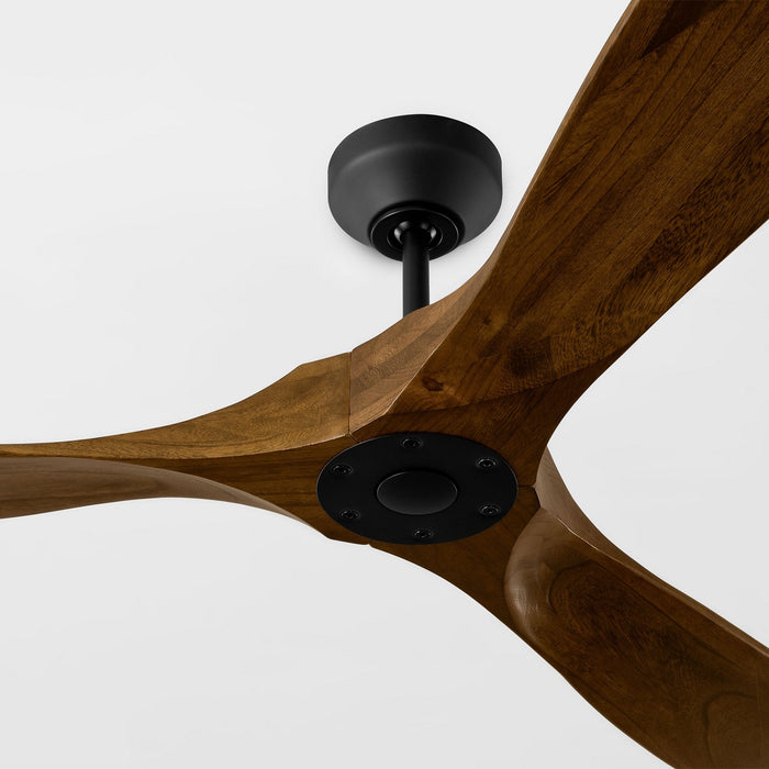 Visual Comfort Fan 3MAVSM60MBK 60" Ceiling Fan, Midnight Black