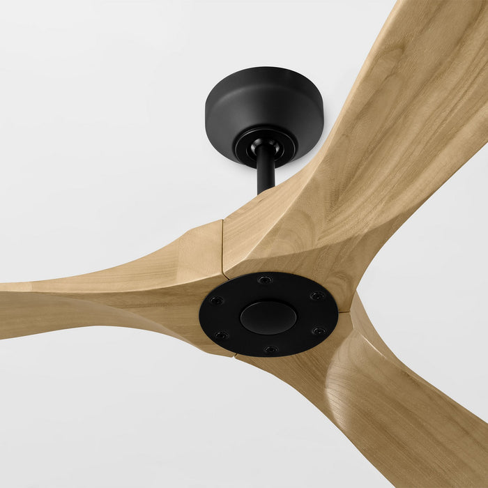 Visual Comfort Fan 3MAVSM60MBKNH 60" Ceiling Fan, Midnight Black