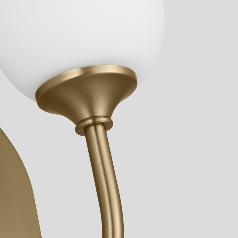 Generation Lighting GLV1021SB One Light Vanity, Satin Bronze