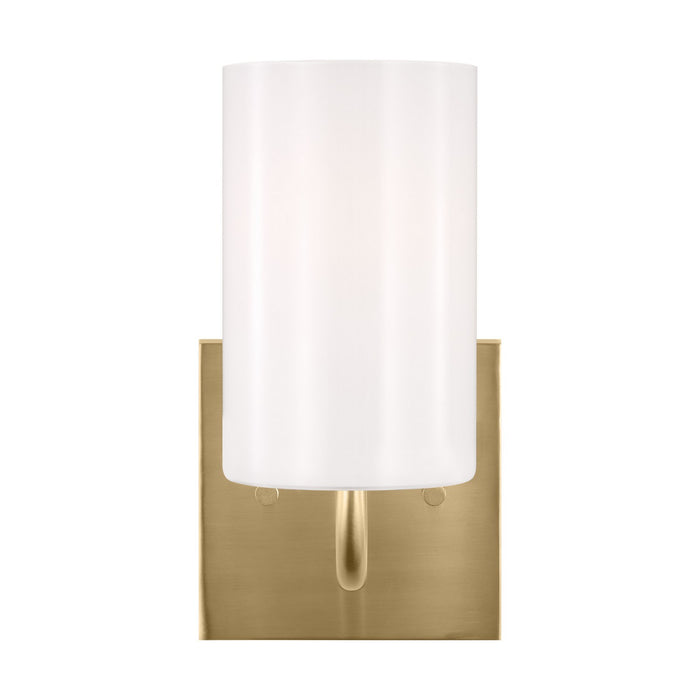 Generation Lighting GLV1001SB One Light Vanity, Satin Bronze