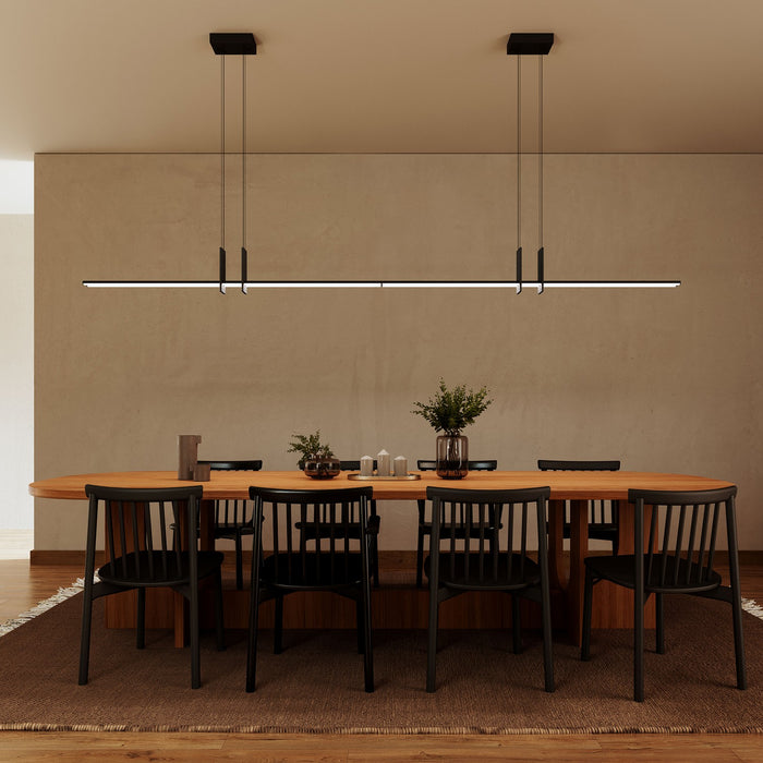 Sonneman 3779.25 LED Pendant, Satin Black