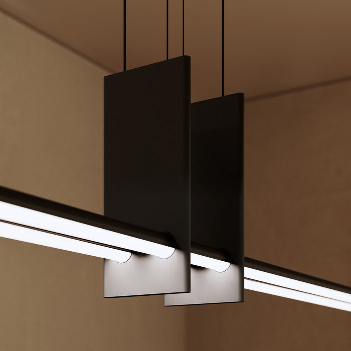 Sonneman 3779.25 LED Pendant, Satin Black