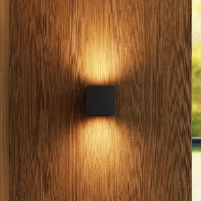 Sonneman 7520.97 LED Wall Sconce, Textured Black