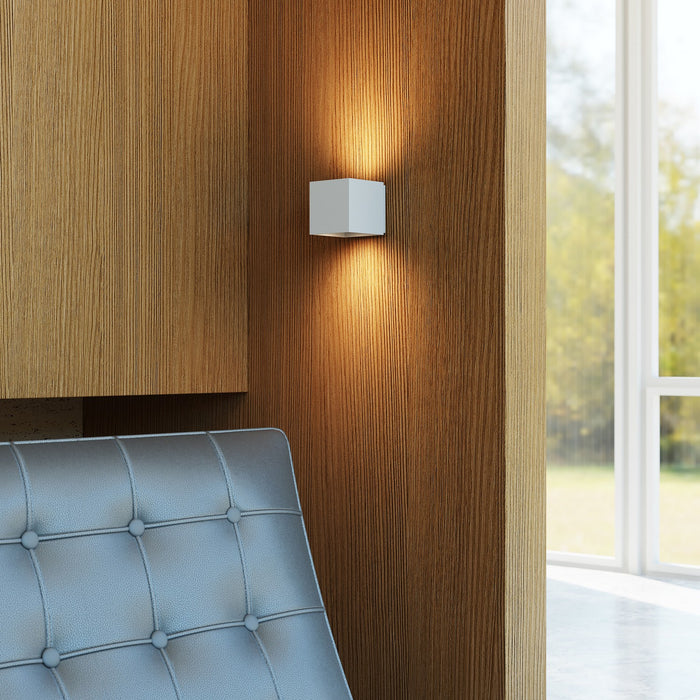 Sonneman 7520.98 LED Wall Sconce, Textured White