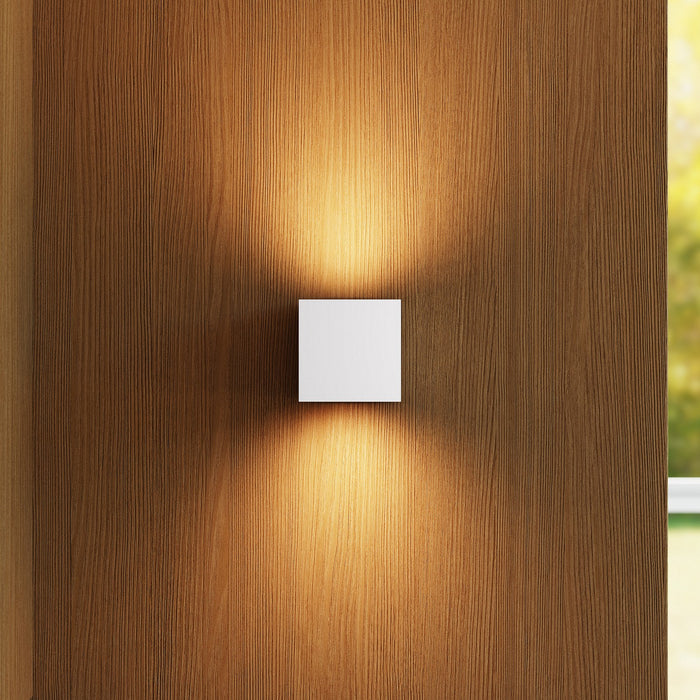 Sonneman 7520.98 LED Wall Sconce, Textured White