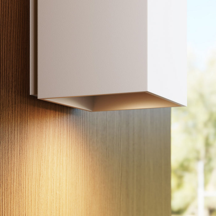 Sonneman 7520.98 LED Wall Sconce, Textured White