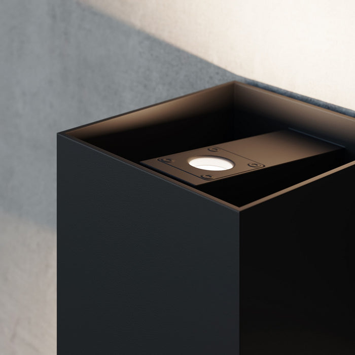 Sonneman 7522.97 LED Wall Sconce, Textured Black