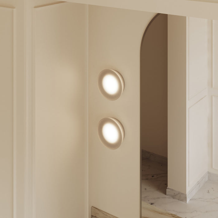 Sonneman 7545.98W LED Wall Sconce/Surface Mount, Textured White