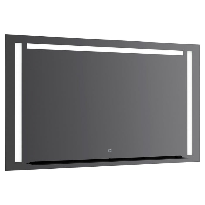 Oxygen 3-0305-15 LED Mirror, Black