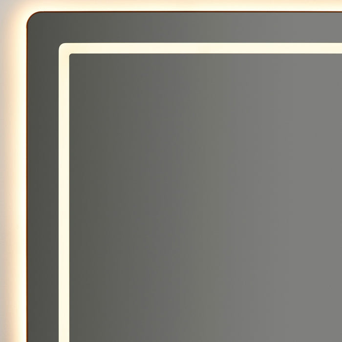 Oxygen 3-0404-15 LED Mirror, Black