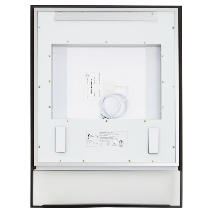Oxygen 3-0902-15 LED Mirror, Black