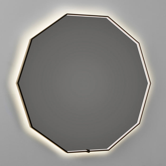 Oxygen 3-1003-15 LED Mirror, Black