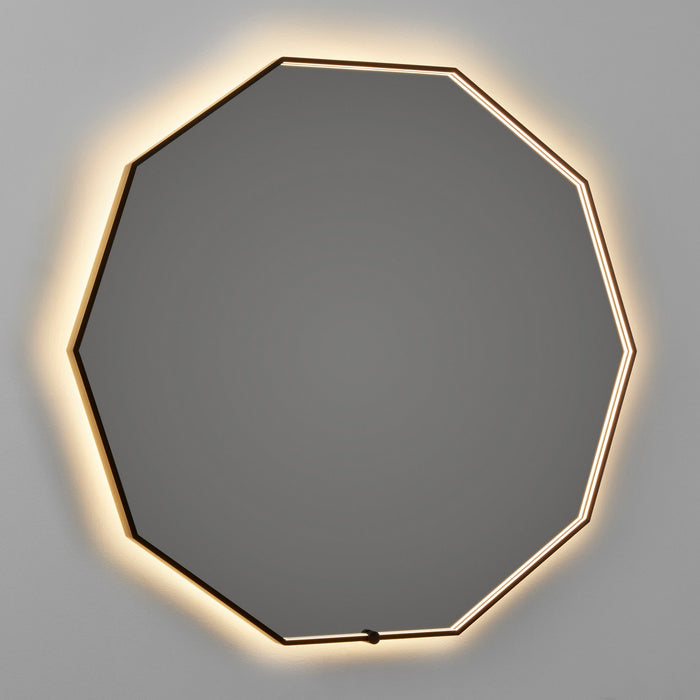 Oxygen 3-1003-15 LED Mirror, Black
