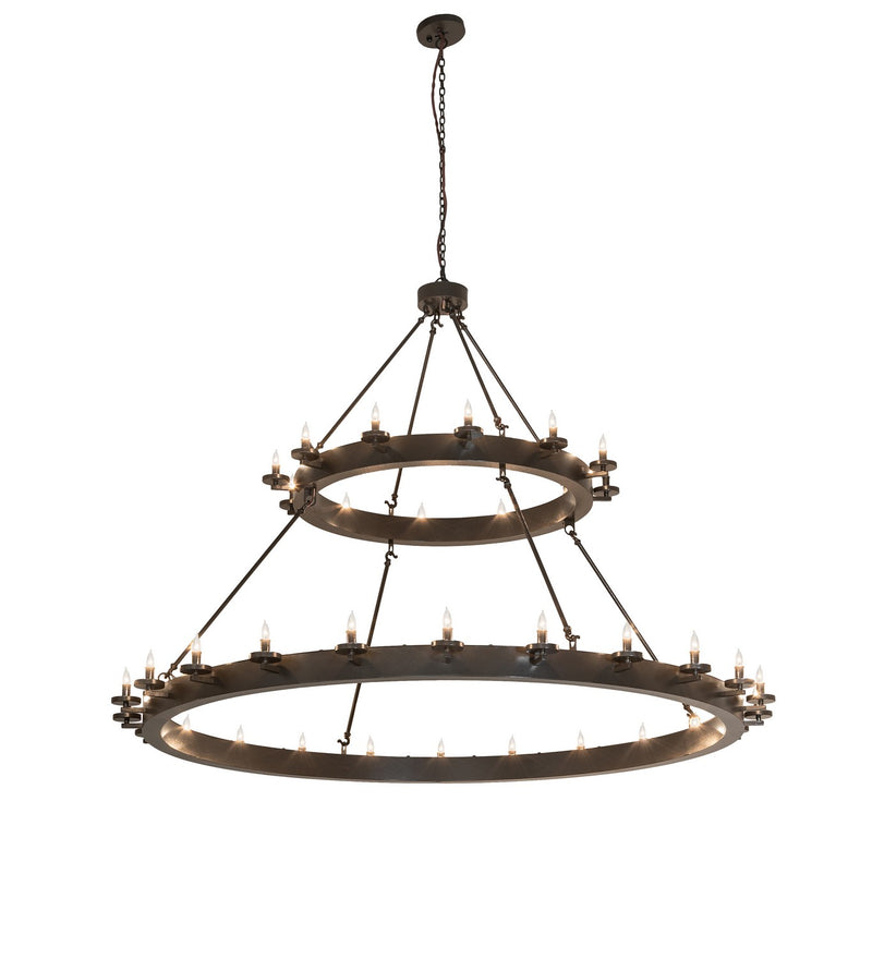 Meyda Tiffany 259209 36 Light Chandelier, Timeless Bronze Vein