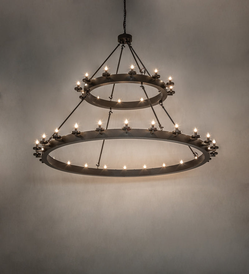 Meyda Tiffany 259209 36 Light Chandelier, Timeless Bronze Vein