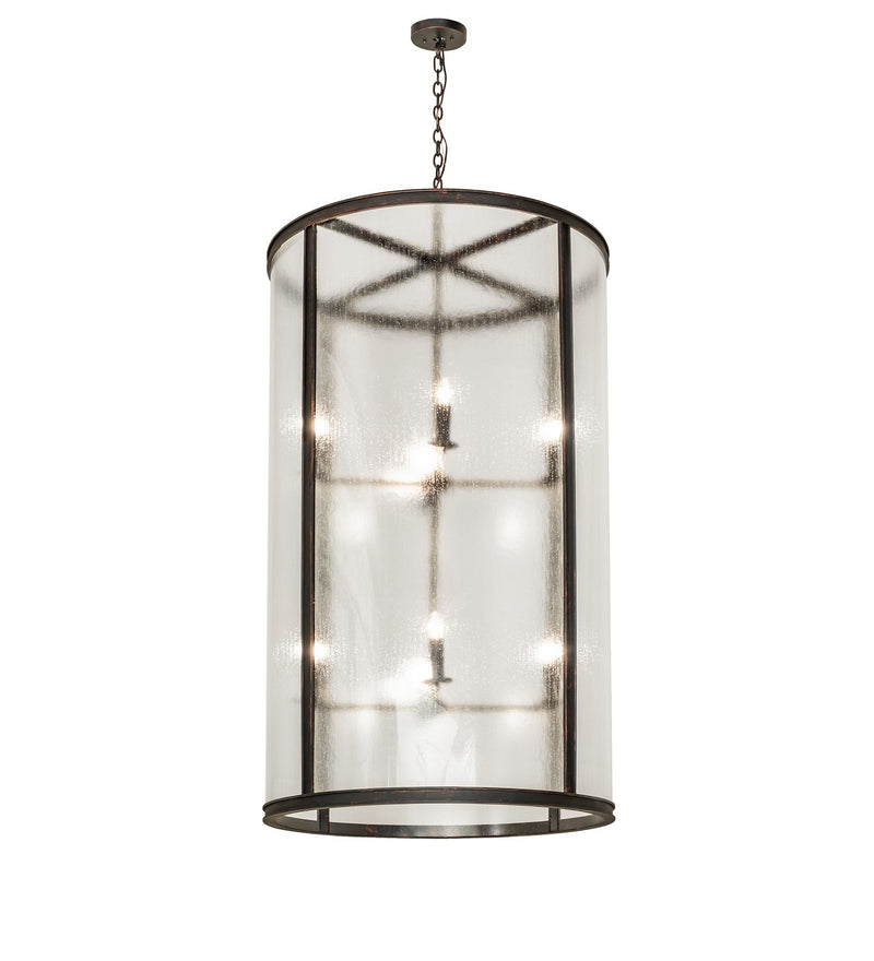 Meyda Tiffany 259210 Eight Light Pendant, Flemish Bronze