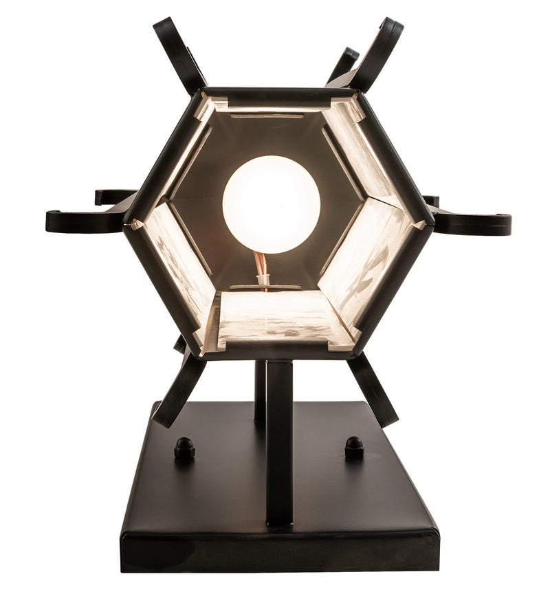 Meyda Tiffany 265001 One Light Wall Sconce, Solar Black