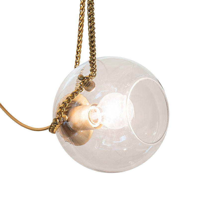 Meyda Tiffany 266726 Eight Light Chandelier, Aged Brass