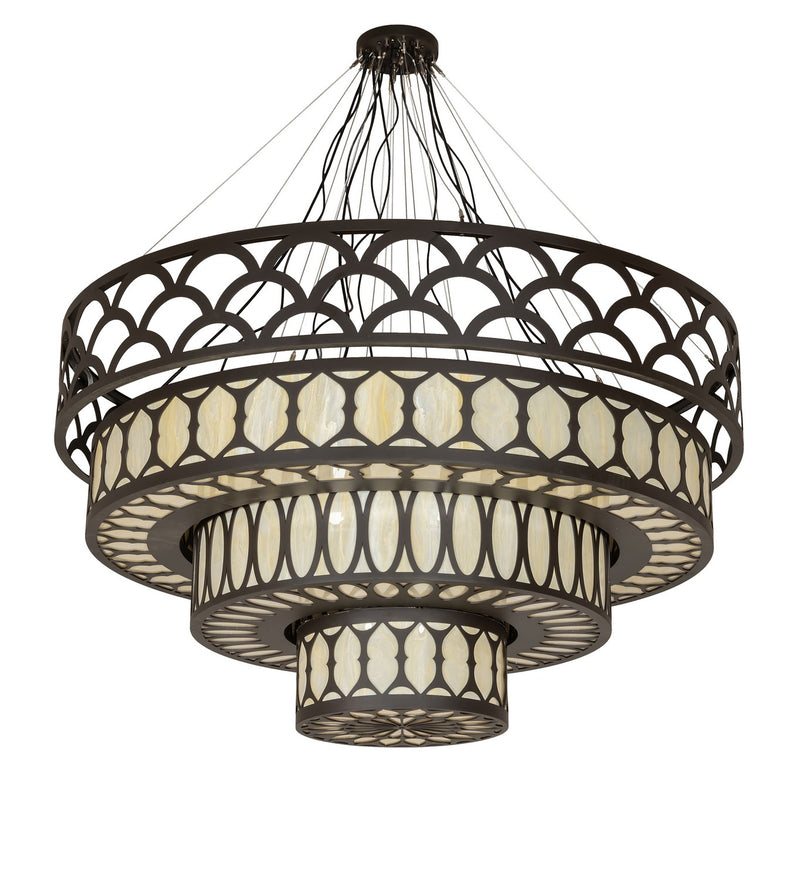Meyda Tiffany 266951 LED Chandelier, Oil Rubbed Bronze