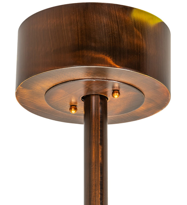 Meyda Tiffany 267436 16 Light Chandel-Air, Vintage Copper/Birch Wood