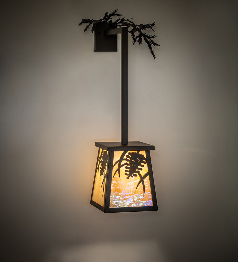 Meyda Tiffany 267685 One Light Wall Sconce, Oil Rubbed Bronze