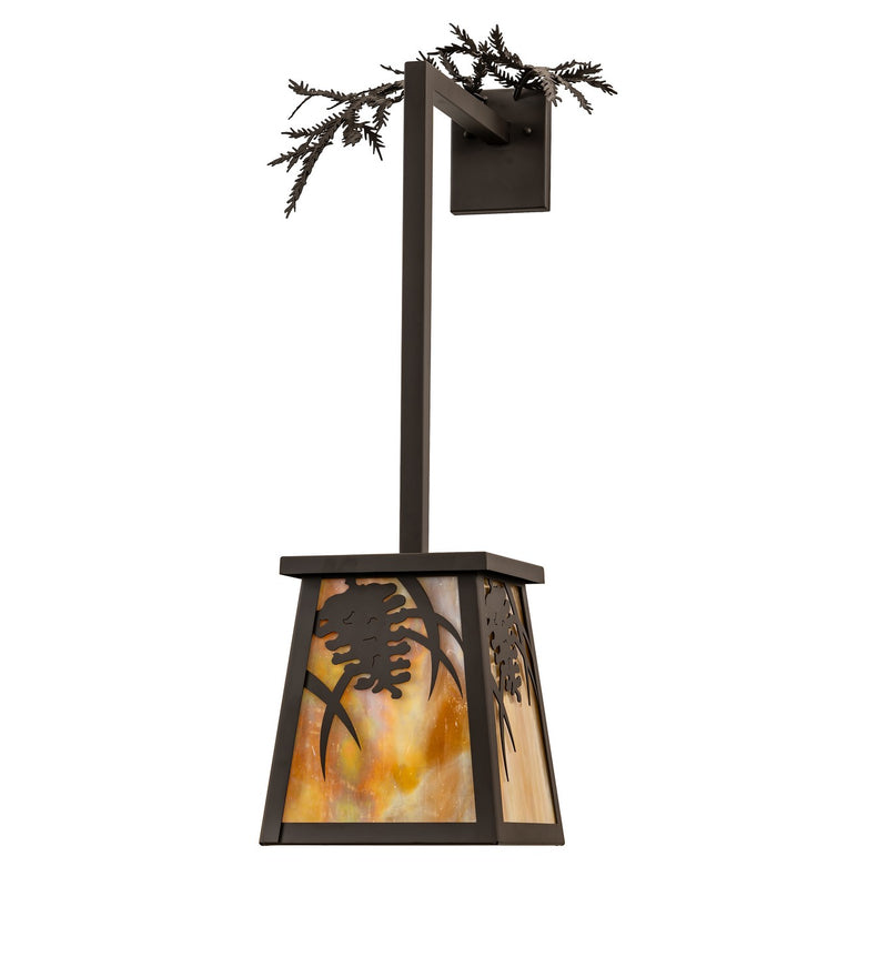 Meyda Tiffany 267686 One Light Wall Sconce, Oil Rubbed Bronze