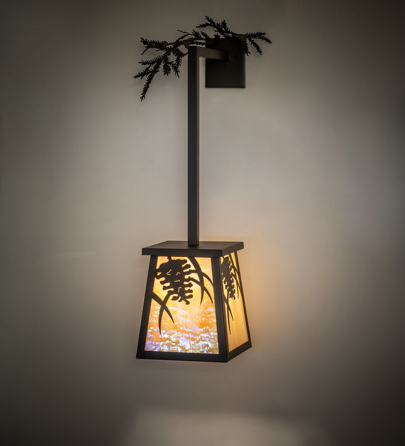 Meyda Tiffany 267686 One Light Wall Sconce, Oil Rubbed Bronze