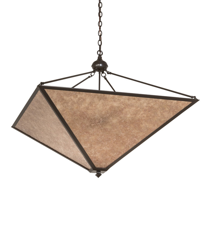 Meyda Tiffany 267772 Six Light Pendant, Timeless Bronze