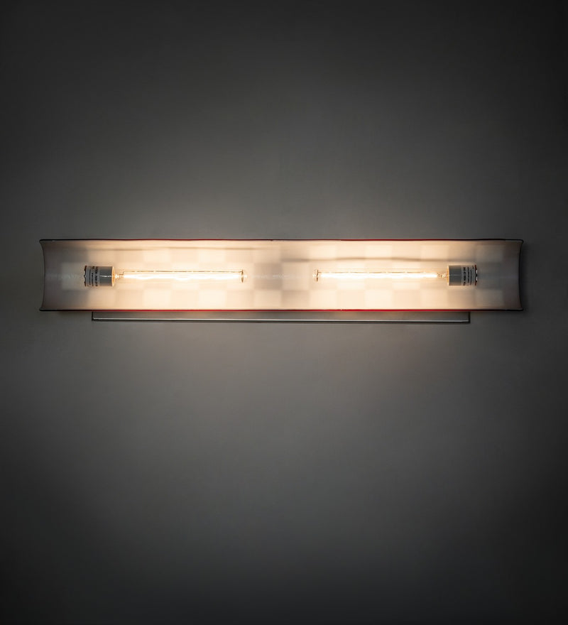 Meyda Tiffany 268027 Two Light Wall Sconce, Antique Nickel