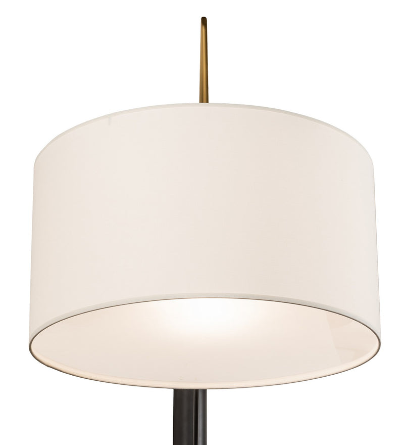 Meyda Tiffany 268048 One Light Wall Sconce, Solar Black/Brass