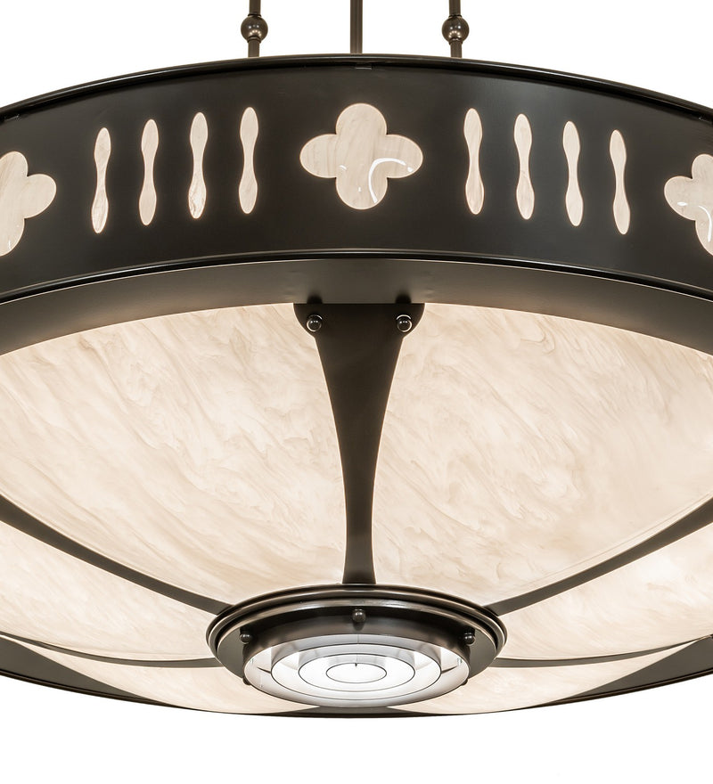 Meyda Tiffany 268084 Nine Light Chandelier, Timeless Bronze