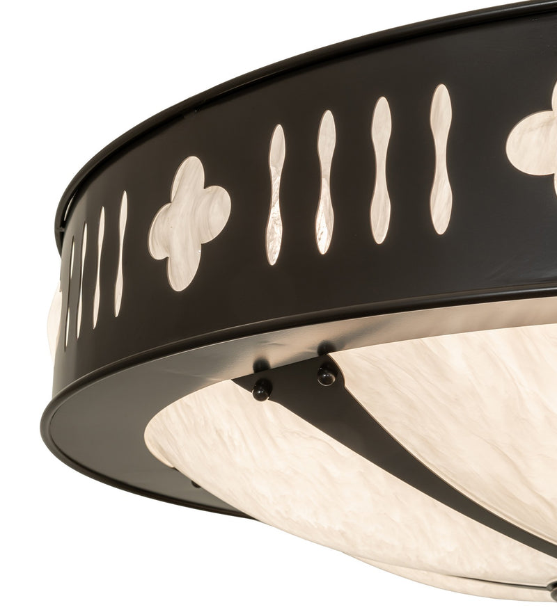 Meyda Tiffany 268084 Nine Light Chandelier, Timeless Bronze