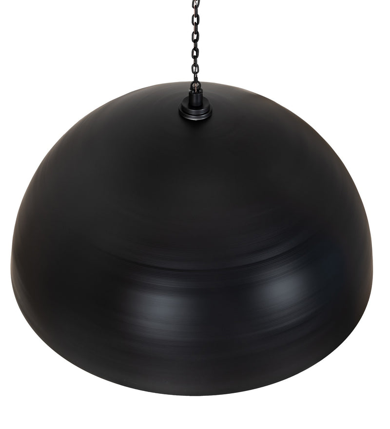 Meyda Tiffany 268122 LED Pendant, Solar Black & Gold Metallic