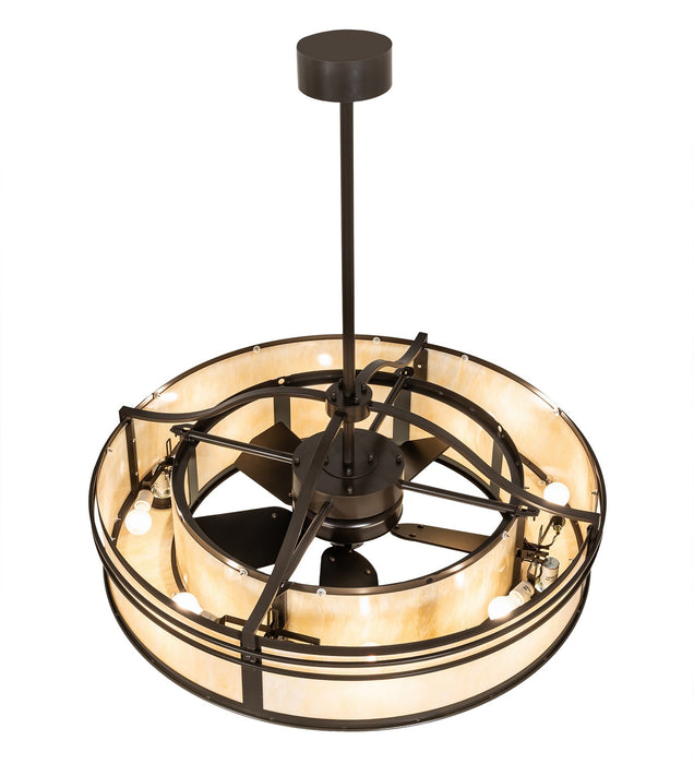 Meyda Tiffany 268192 12 Light Chandel-Air, Timeless Bronze