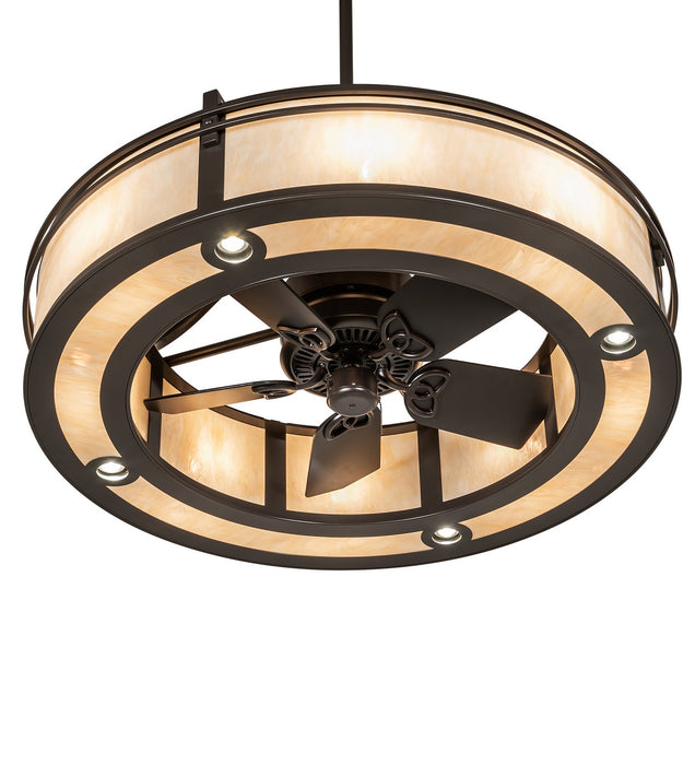 Meyda Tiffany 268192 12 Light Chandel-Air, Timeless Bronze