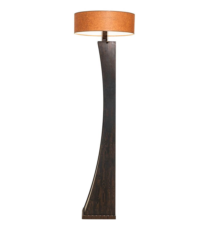 Meyda Tiffany 268266 Two Light Floor Lamp, Hazelnut Acacia
