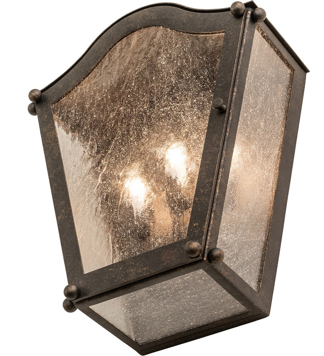 Meyda Tiffany 269160 Three Light Wall Sconce, Golden Bronze